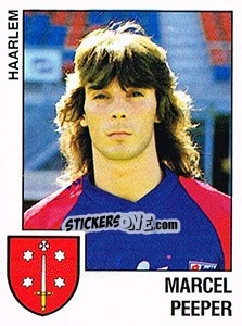 Sticker Marcel Peeper - Voetbal 1988-1989 - Panini