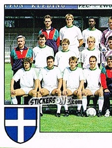 Figurina Team photo - Voetbal 1988-1989 n. 129 - Panini