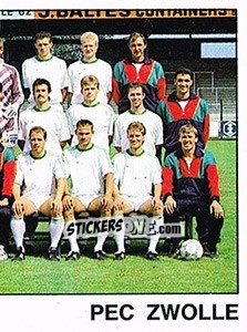 Figurina Team photo - Voetbal 1988-1989 n. 130 - Panini
