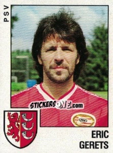 Sticker Eric Gerets - Voetbal 1988-1989 n. 138 - Panini