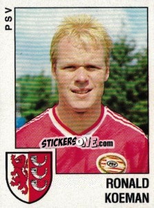 Sticker Ronald Koeman - Voetbal 1988-1989 - Panini
