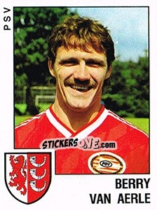 Sticker Berry van Aerle - Voetbal 1988-1989 - Panini