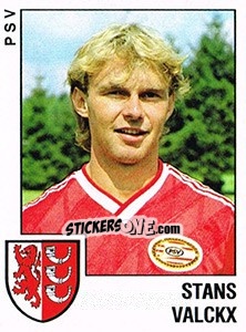 Figurina Stans Valckx - Voetbal 1988-1989 - Panini