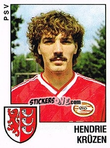 Sticker Hendrie Kruzen - Voetbal 1988-1989 - Panini