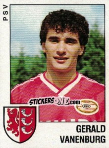 Sticker Gerald Vanenburg - Voetbal 1988-1989 - Panini