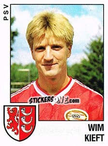 Sticker Wim Kieft - Voetbal 1988-1989 - Panini