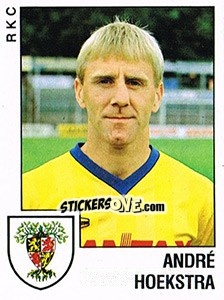 Sticker Andre Hoekstra - Voetbal 1988-1989 - Panini
