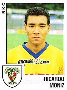 Sticker Ricardo Moniz - Voetbal 1988-1989 - Panini
