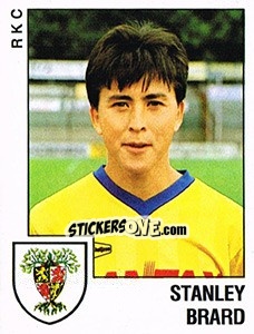 Sticker Stanley Brard - Voetbal 1988-1989 - Panini