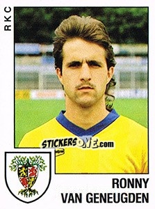 Sticker Ronny van Geneugden - Voetbal 1988-1989 - Panini
