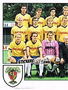 Figurina Team photo - Voetbal 1988-1989 n. 163 - Panini