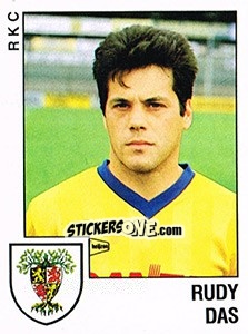 Sticker Rudy Das - Voetbal 1988-1989 n. 165 - Panini