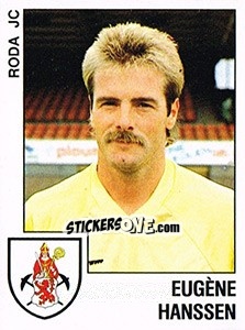 Sticker Eugene Hanssen - Voetbal 1988-1989 - Panini