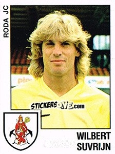 Figurina Wilbert Suvrijn - Voetbal 1988-1989 - Panini