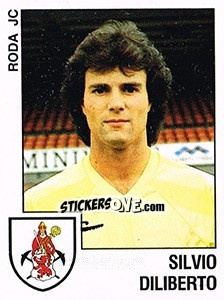 Sticker Silvio Diliberto - Voetbal 1988-1989 - Panini