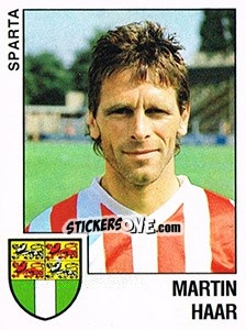 Sticker Martin Haar - Voetbal 1988-1989 - Panini