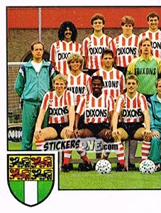 Sticker Team photo - Voetbal 1988-1989 - Panini