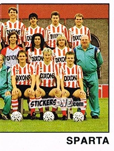 Sticker Team photo - Voetbal 1988-1989 - Panini