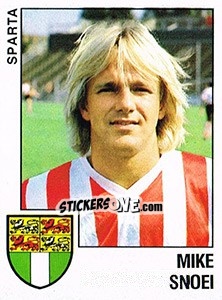 Sticker Mike Snoei - Voetbal 1988-1989 - Panini