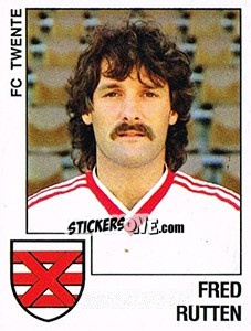 Sticker Fred Rutten - Voetbal 1988-1989 n. 203 - Panini
