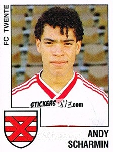 Sticker Andy Scharmin - Voetbal 1988-1989 n. 207 - Panini