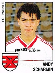 Cromo Andy Scharmin - Voetbal 1988-1989 - Panini