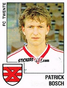 Sticker Patrick Bosch - Voetbal 1988-1989 - Panini