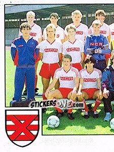 Figurina Team photo - Voetbal 1988-1989 - Panini