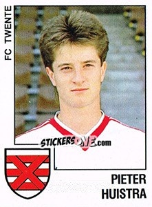 Sticker Pieter Huistra - Voetbal 1988-1989 - Panini