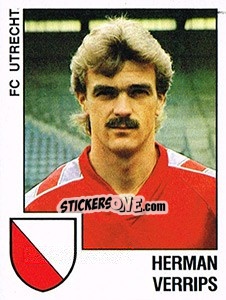 Sticker Herman Verrips - Voetbal 1988-1989 n. 220 - Panini