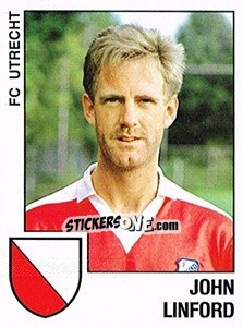 Cromo John Linford - Voetbal 1988-1989 - Panini