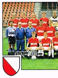 Sticker Team photo - Voetbal 1988-1989 - Panini