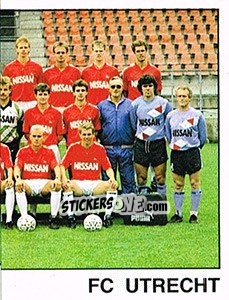 Sticker Team photo - Voetbal 1988-1989 - Panini