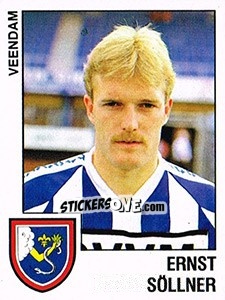 Sticker Ernst Sollner - Voetbal 1988-1989 - Panini