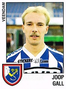 Sticker Joop Gall - Voetbal 1988-1989 n. 237 - Panini