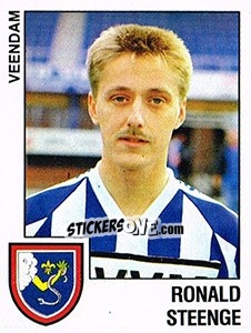 Figurina Ronald Steenge - Voetbal 1988-1989 n. 243 - Panini