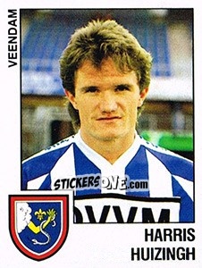 Cromo Harris Huizingh - Voetbal 1988-1989 - Panini
