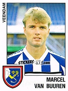 Cromo Marcel van Buuren - Voetbal 1988-1989 - Panini