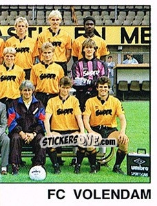 Sticker Team photo - Voetbal 1988-1989 n. 253 - Panini