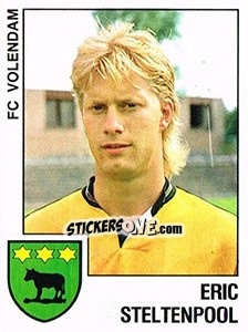 Sticker Eric Steltenpool - Voetbal 1988-1989 - Panini