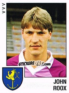 Sticker John Roox - Voetbal 1988-1989 n. 265 - Panini
