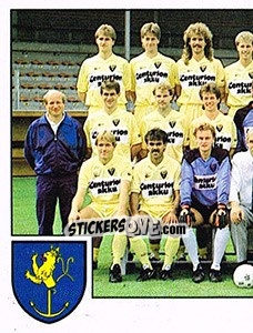 Sticker Team photo - Voetbal 1988-1989 - Panini