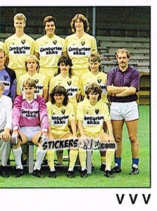 Sticker Team photo - Voetbal 1988-1989 - Panini