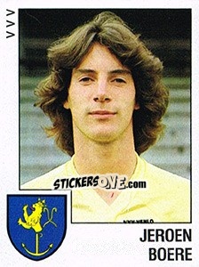 Sticker Jeroen Boere - Voetbal 1988-1989 - Panini