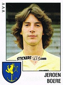 Figurina Jeroen Boere - Voetbal 1988-1989 - Panini