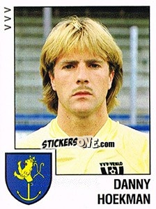 Sticker Danny Hoekman - Voetbal 1988-1989 - Panini