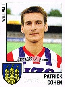Sticker Patrick Cohen - Voetbal 1988-1989 - Panini