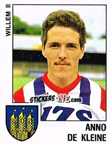 Sticker Anno de Kleine - Voetbal 1988-1989 n. 284 - Panini
