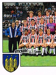 Sticker Team photo - Voetbal 1988-1989 - Panini