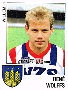 Sticker Rene Wolffs - Voetbal 1988-1989 n. 289 - Panini